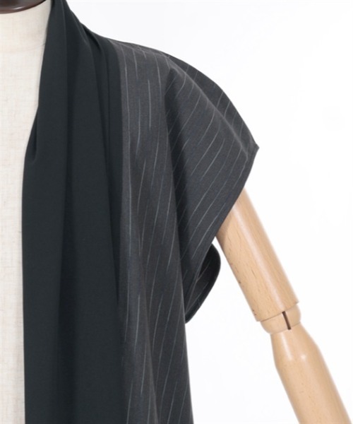 AXES-X（アクシーズエックス）の「ドレープガウンロングジレ（ベスト・メンズ・グレー/その他1/その他2・LARGE/MEDIUM）」の22枚目の写真