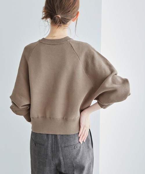 ROPE' PICNIC(ロペピクニック)の「【emur/エミュール】スウェットライクニット/セットアップ対応(ニット/セーター・レディース・ブラック/ブラウン/グレー・38)」の21枚目の写真