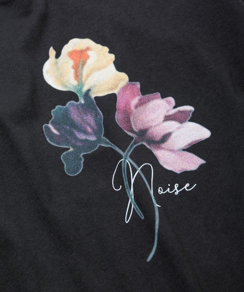 rehacer（レアセル）の「rehacer : Fade Noise Flower CS / フェード ノイズフラワー カットソー（Tシャツ/カットソー・メンズ・スミクロ/アイボリー・X-LARGE/LARGE/MEDIUM/SMALL）」の7枚目の写真