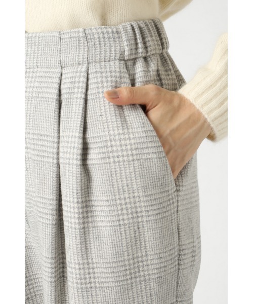 JOURNAL STANDARD（ジャーナルスタンダード）の「フラノストライプグレンチェックWゴム テーパードパンツ#（その他パンツ・レディース・ネイビー/グレー・38/36/40）」の15枚目の写真