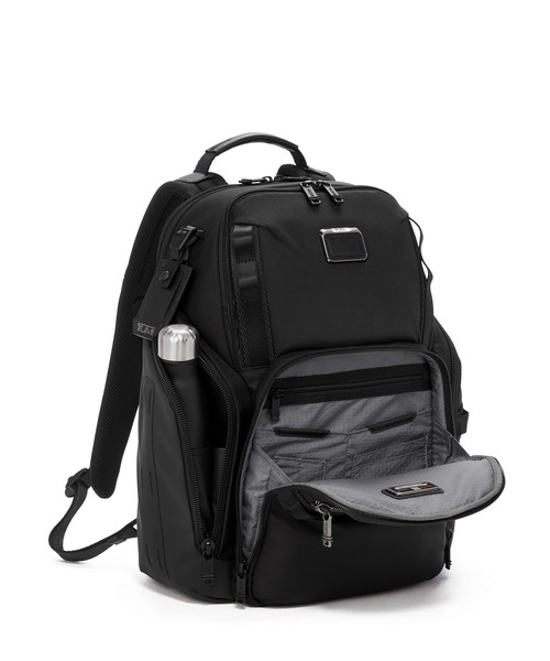 TUMI（トゥミ）の「ALPHA BRAVO 「サーチ」バックパック（A4/PC15インチまで対応）（バックパック/リュック・メンズ・ブラック・FREE）」の4枚目の写真