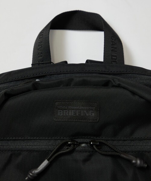 WHITE MOUNTAINEERING（ホワイトマウンテニアリング）の「【White Mountaineering / ホワイトマウンテニアリング】×BRIEFING DAYPACK（バックパック/リュック・メンズ・ブラック・FREE）」の10枚目の写真