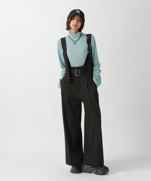 PAGEBOY(ページボーイ)の「フラッフィーテレコハイネック(Tシャツ/カットソー・レディース・ライトグリーン/ブラック/グレー/グリーン系その他・FREE)」の14枚目の写真