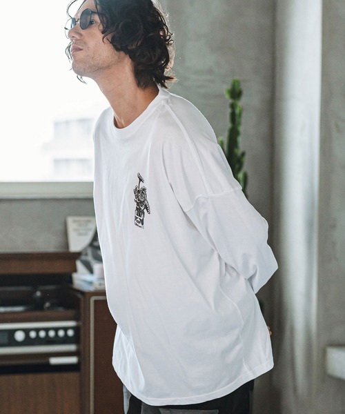 タトゥースタジオヤマダヤ Tシャツ ロンT 長袖 ロゴ プリント L 黒 タトゥースタジオヤマダヤ Tシャツ ロンT 長袖 ロゴ プリント L 黒