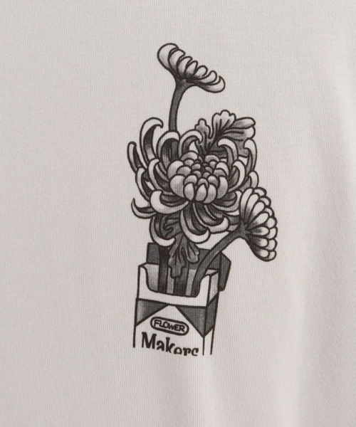 mlt4923- SnakeタトゥープリントロンT（Tシャツ/カットソー）｜CAMBIO