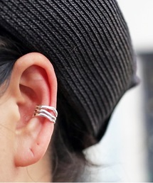 vv（ヴィヴィ）の「vv.jewelry /三連変形イヤカフ silver925（イヤーカフ）」
