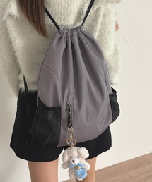 kutir（クティール）の「kutirlune／メッシュポケットナップサック　バックパック（バックパック/リュック）」