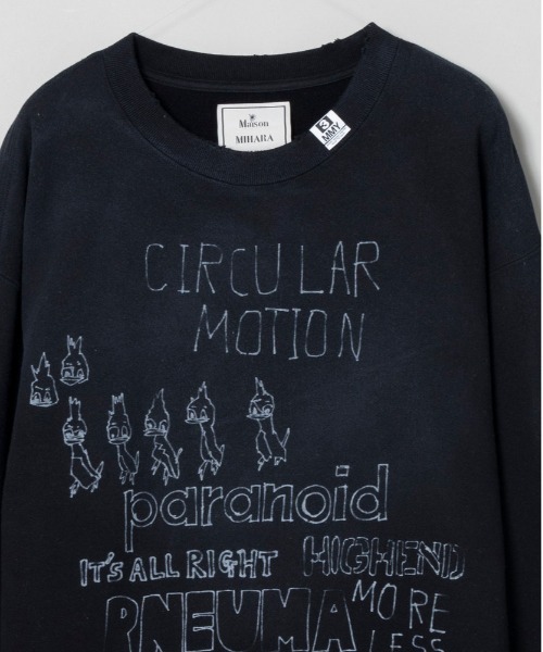 MIHARAYASUHIRO/ミハラヤスヒロ】J13PO723 SWEAT PO（スウェット