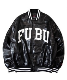 FUBU( tu)FUBU-Crocodile Faux Varsity Jacket(̑AE^[)