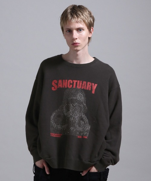 BLAYMORE(ブレイモア)の「【BLAYMORE】Vintage Sweat Design Pullover / 水素ウォッシュ加工 サイドポケット スウェット(スウェット・メンズ・ブラック系その他2/ブラック系その他・SMALL/MEDIUM)」の22枚目の写真