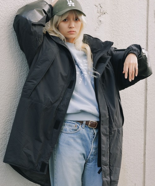 WILD THINGS（ワイルドシングス）の「WILD THINGS/ワイルドシングス MONSTER PARKA TYPE2 モンスターパーカータイプ2（ダウンジャケット/コート・メンズ・ブラック/グレー・L/M/XL）」の2枚目の写真