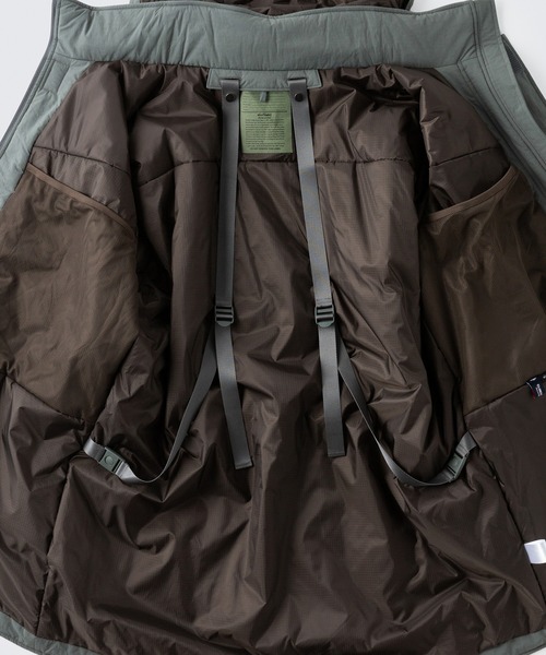 WILD THINGS（ワイルドシングス）の「WILD THINGS/ワイルドシングス MONSTER PARKA TYPE2 モンスターパーカータイプ2（ダウンジャケット/コート・メンズ・ブラック/グレー・L/M/XL）」の7枚目の写真