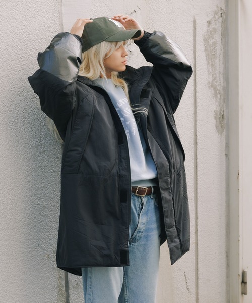 WILD THINGS（ワイルドシングス）の「WILD THINGS/ワイルドシングス MONSTER PARKA TYPE2 モンスターパーカータイプ2（ダウンジャケット/コート・メンズ・ブラック/グレー・L/M/XL）」の11枚目の写真