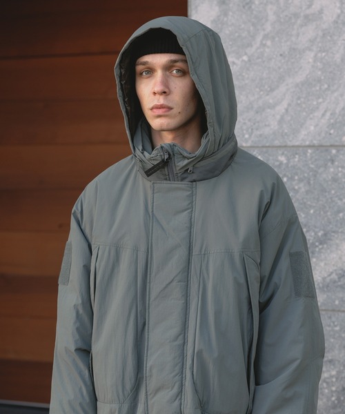 WILD THINGS（ワイルドシングス）の「WILD THINGS/ワイルドシングス MONSTER PARKA TYPE2 モンスターパーカータイプ2（ダウンジャケット/コート・メンズ・ブラック/グレー・L/M/XL）」の20枚目の写真