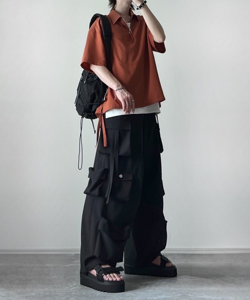 cobra buckle nylon one shoulder bag (water repellent) / コブラ