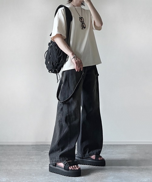 cobra buckle nylon one shoulder bag (water repellent) / コブラ
