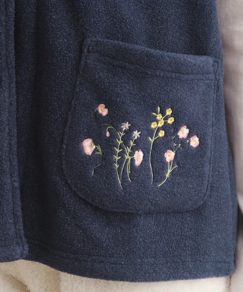 LAURA ASHLEY（ローラアシュレイ）の「【一部店舗限定】クロスウェル柄 フリースルームベスト（ベスト・レディース・アイボリー系/ネイビー系/ワイン系・00）」の18枚目の写真
