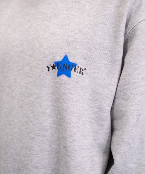 younger song(ヤンガーソング)の「bi-color layerd sweat(スウェット・メンズ・ネイビー×ホワイト/オートミール/ブラウン・MEDIUM/LARGE)」の17枚目の写真