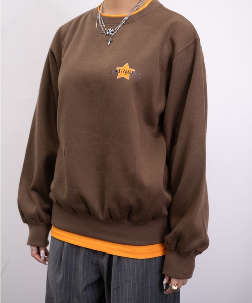 bi-color layerd sweat（スウェット）｜younger song（ヤンガーソング