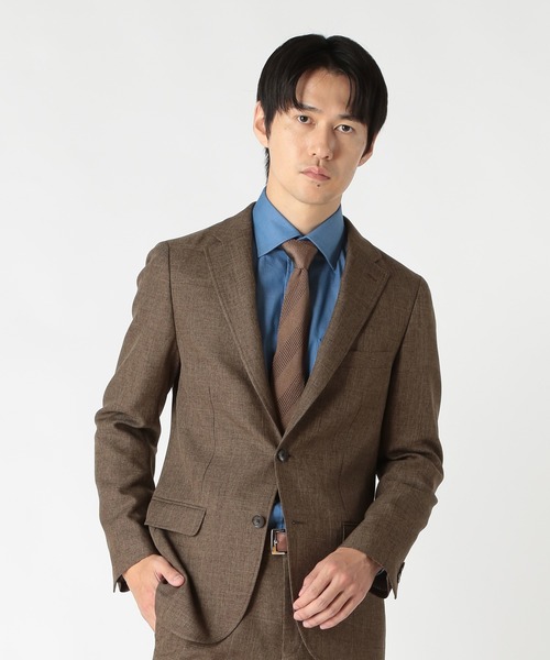 CROWDED CLOSET（クラウデッドクローゼット）の「ポインテッドシャドーストライプニットタイ（ネクタイ・メンズ・ネイビー/ブラック/ブラウン・FREE）」の12枚目の写真