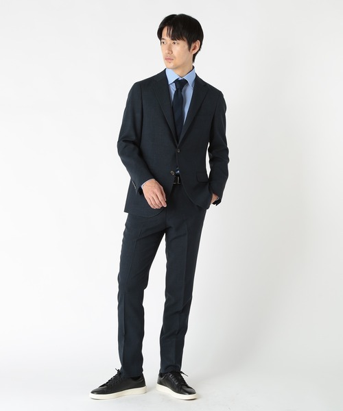 CROWDED CLOSET（クラウデッドクローゼット）の「ポインテッドシャドーストライプニットタイ（ネクタイ・メンズ・ネイビー/ブラック/ブラウン・FREE）」の13枚目の写真