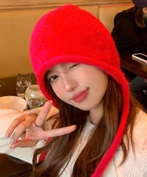 【urge select】シャギー フライト ニットキャップ【10色展開】