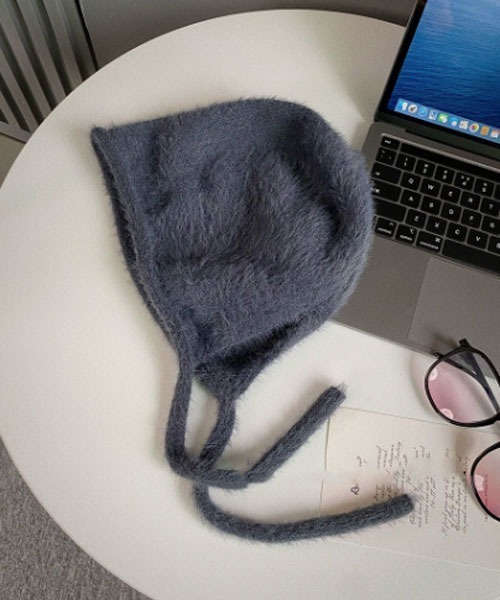 VIBGYOR Women（ヴィブジョー　ウィメン）の「【urge select】シャギー フライト ニットキャップ【10色展開】（ニットキャップ/ビーニー・レディース・ベビーピンク/ライトブルー/ブラック/アイボリー/レッド/グリーン/ホワイト/チャコール/ブルー/ブラウン・FREE）」の20枚目の写真