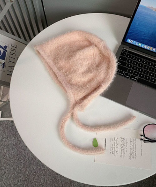 VIBGYOR Women（ヴィブジョー　ウィメン）の「【urge select】シャギー フライト ニットキャップ【10色展開】（ニットキャップ/ビーニー・レディース・ベビーピンク/ライトブルー/ブラック/アイボリー/レッド/グリーン/ホワイト/チャコール/ブルー/ブラウン・FREE）」の13枚目の写真