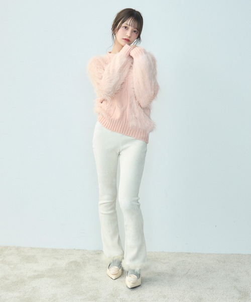 セール】フェザーニットトップス（ニット/セーター）｜TITTY&CO.（ティ
