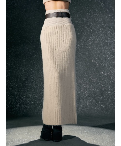 セール】ベルトセミマーメイドニットスカート（スカート）｜Darich  
