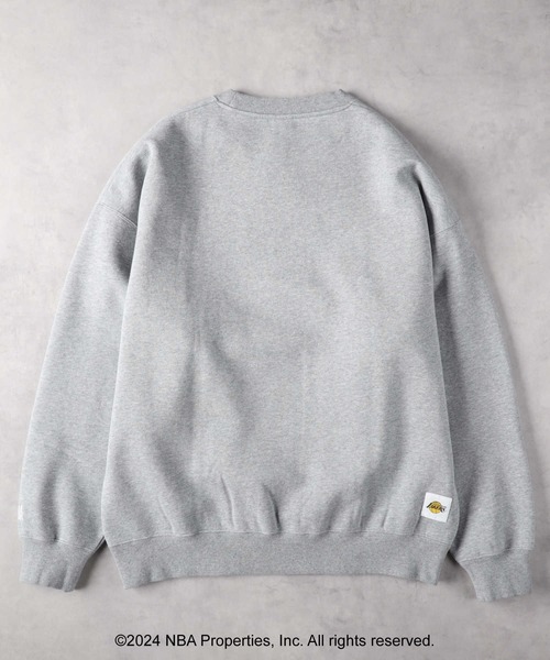 セール】【NBA】別注 チームロゴクルーネックスウェット（スウェット
