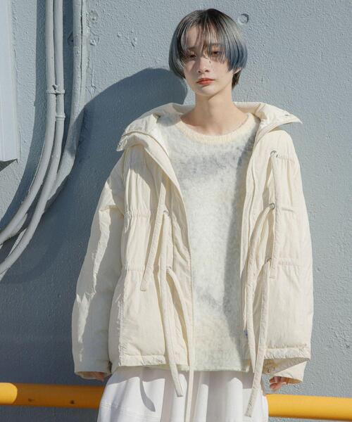 KBF（ケイビーエフ）の「ギャラクシーシャギーニット（ニット/セーター・レディース・グリーン系その他/ブルー系その他/オレンジ系その他・ONE）」の6枚目の写真