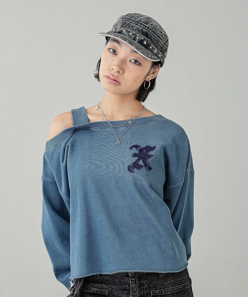 セール】STUDDED WORK CAP（キャップ）｜X-girl（エックスガール