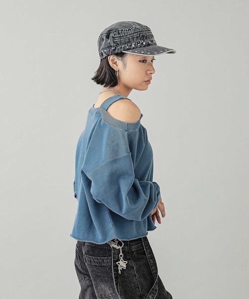 セール】STUDDED WORK CAP（キャップ）｜X-girl（エックスガール