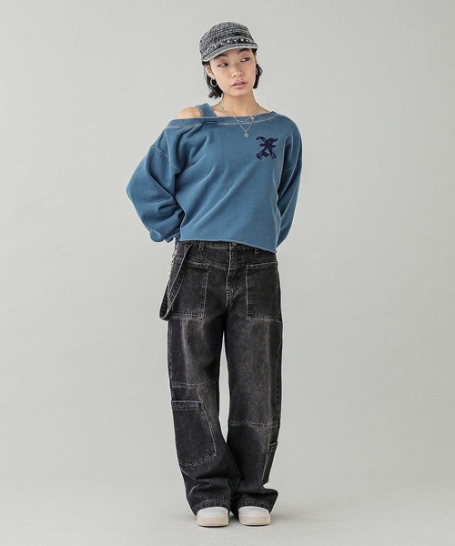 ♥ゴシップガール♥ セール】STUDDED WORK CAP（キャップ）｜X-girl（エックスガール