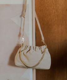 URBAN RESEARCH | レザーギャザーバッグ(ショルダーバッグ)