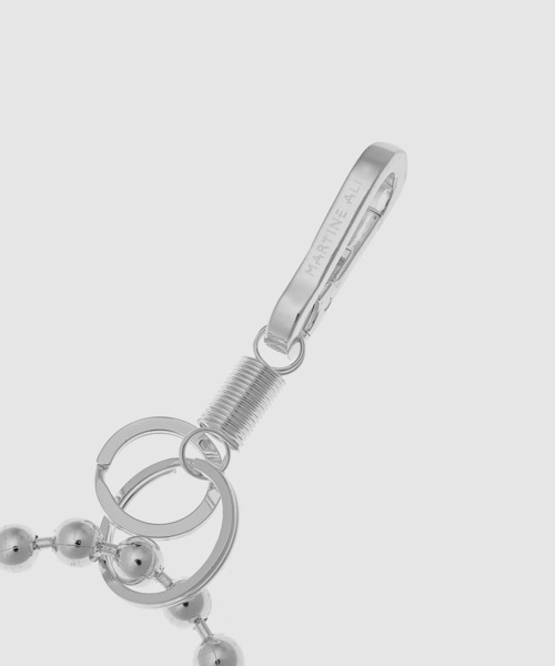 Martine Ali マーティンアリ Bias lanyard-clasp Martine Ali Bias Keychain – 'Brass/Silver' – Kicks Lounge
