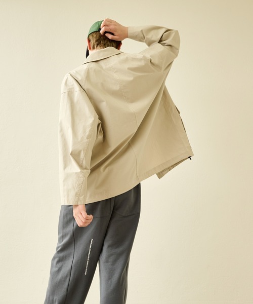 Kelen(ケレン)の「「KELEN MENS / ケレン メンズ」 CUTTING COVERALL TRITON(その他アウター・メンズ・ライトグレー/ブラック・40/42/38)」の5枚目の写真