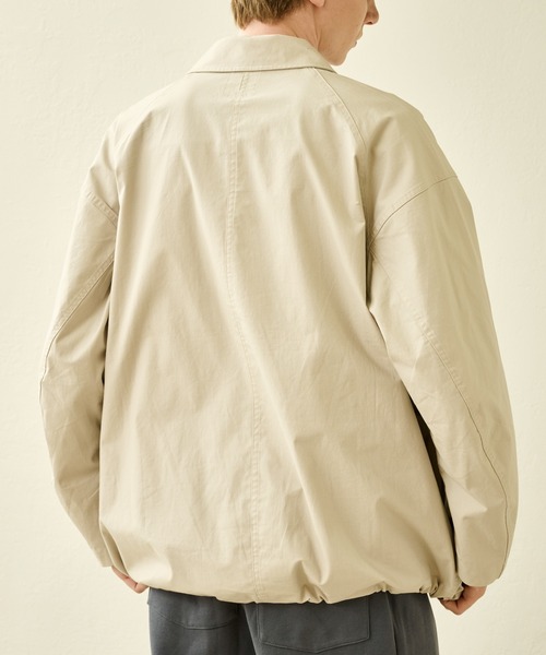 Kelen(ケレン)の「「KELEN MENS / ケレン メンズ」 CUTTING COVERALL TRITON(その他アウター・メンズ・ライトグレー/ブラック・40/42/38)」の9枚目の写真