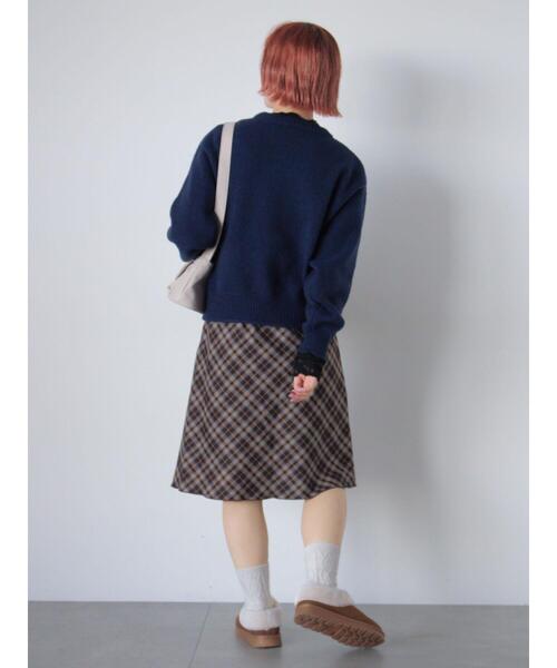 ehka sopo（エヘカソポ）の「バイアスチェックスカート（スカート