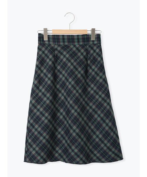 ehka sopo（エヘカソポ）の「バイアスチェックスカート（スカート