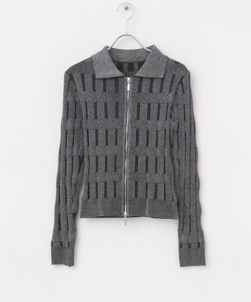 SENSE OF PLACE by URBAN RESEARCH（センスオブプレイスバイアーバンリサーチ）の「マジョリカプリーツコンパクトカーディガン（カーディガン/ボレロ・レディース・ピンク/チャコールグレー/ブラック/アイボリー・ONE）」の22枚目の写真