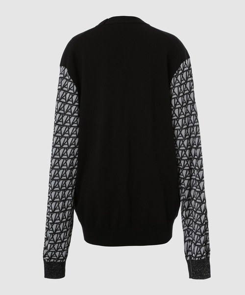 ANREALAGE（アンリアレイジ）の「PHOTOCHROMIC AZ KNIT CARDIGAN（カーディガン/ボレロ・レディース・ブラック・48）」の2枚目の写真