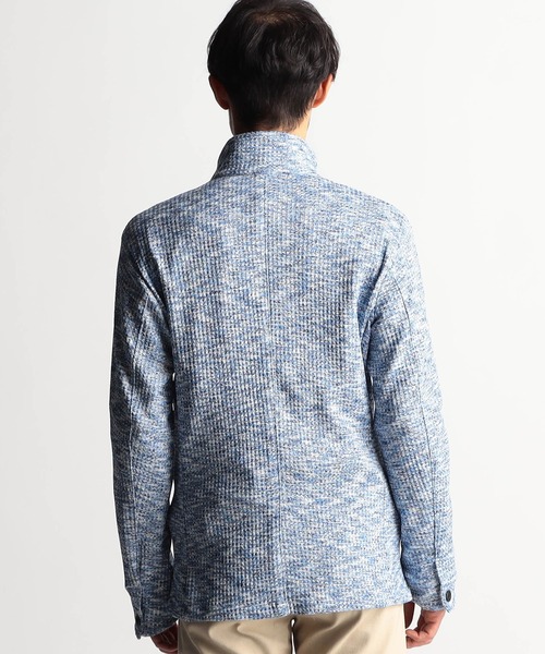 メランジワッフルカットジャケット（その他アウター）｜NICOLE CLUB