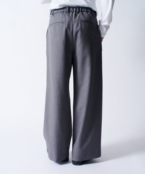 Lui's（ルイス）の「2タックワイドスラックス（スラックス・メンズ・グレー/ブラック・S/M）」の13枚目の写真