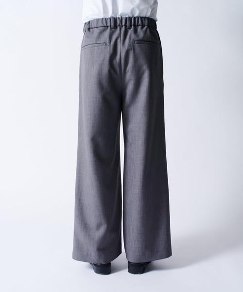 Lui's（ルイス）の「2タックワイドスラックス（スラックス・メンズ・グレー/ブラック・S/M）」の19枚目の写真