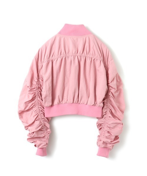 atmos pink（アトモスピンク）の「atmos pink Gather Military MA-1 / アトモス ピンク ギャザー ミリタリー エムエーワン（MA-1・レディース・カーキ/ブルー/ピンク・FREE）」の8枚目の写真