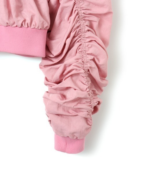 atmos pink（アトモスピンク）の「atmos pink Gather Military MA-1 / アトモス ピンク ギャザー ミリタリー エムエーワン（MA-1・レディース・カーキ/ブルー/ピンク・FREE）」の12枚目の写真