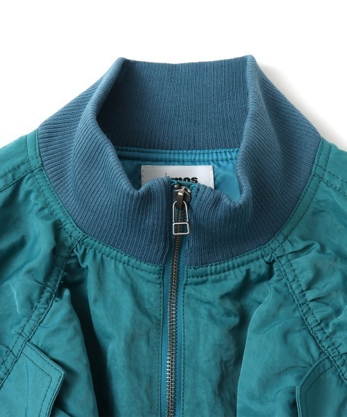 atmos pink（アトモスピンク）の「atmos pink Gather Military MA-1 / アトモス ピンク ギャザー ミリタリー エムエーワン（MA-1・レディース・カーキ/ブルー/ピンク・FREE）」の19枚目の写真