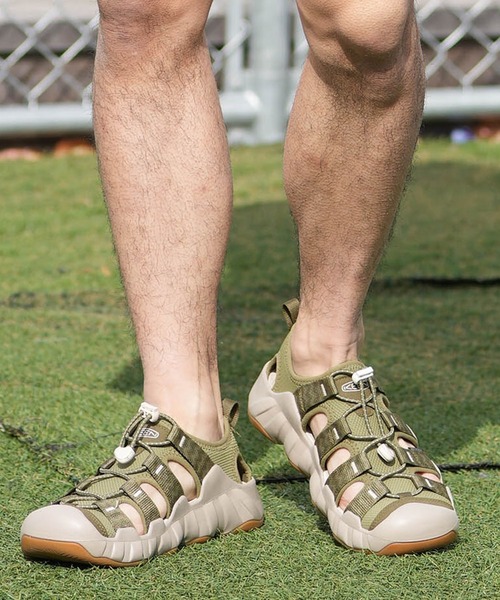 KEEN(キーン)の「KEEN/キーン メンズ スニーカー 水陸両用 アウトドア フェス キャンプ HYPERPORT H2 ハイパーポート 1028654(スニーカー・メンズ・オリーブ・27.0cm/28.0cm/26.5cm/27.5cm/26.0cm/25.5cm/28.5cm/29.0cm)」の9枚目の写真